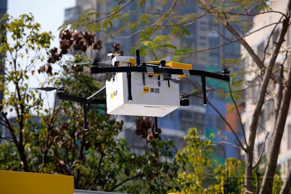 美團(tuán)無(wú)人機(jī)在深圳落地11條常態(tài)化運(yùn)營(yíng)航線(xiàn)(圖1)