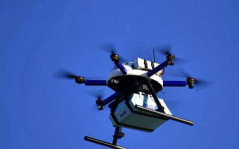 日本市場首次嘗試無人機夜間送貨服務(圖1) 日本市場首次嘗試無人機夜間送貨服務(圖1)