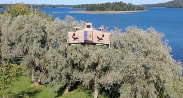 芬蘭一公司正準備向湖島居民提供無人機送報服務(wù)(圖1) 芬蘭一公司正準備向湖島居民提供無人機送報服務(wù)(圖1)