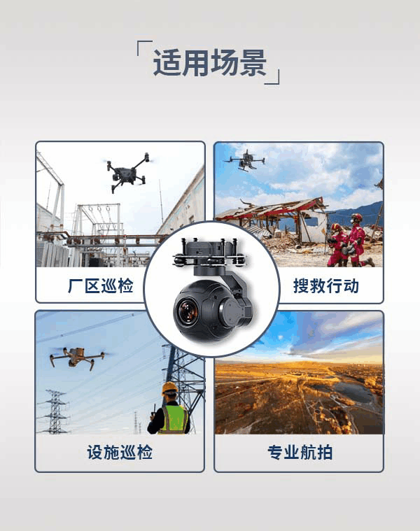 無(wú)人機(jī)光電吊艙HZ-01型(圖3)